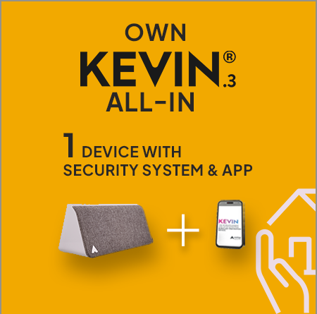 KEVIN®.3 Sorglos-Sicherheitspaket mit Anwesenheitssimulator